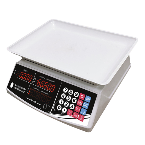KK Waterproof Scale 1g-30kg - 300x300x145mm