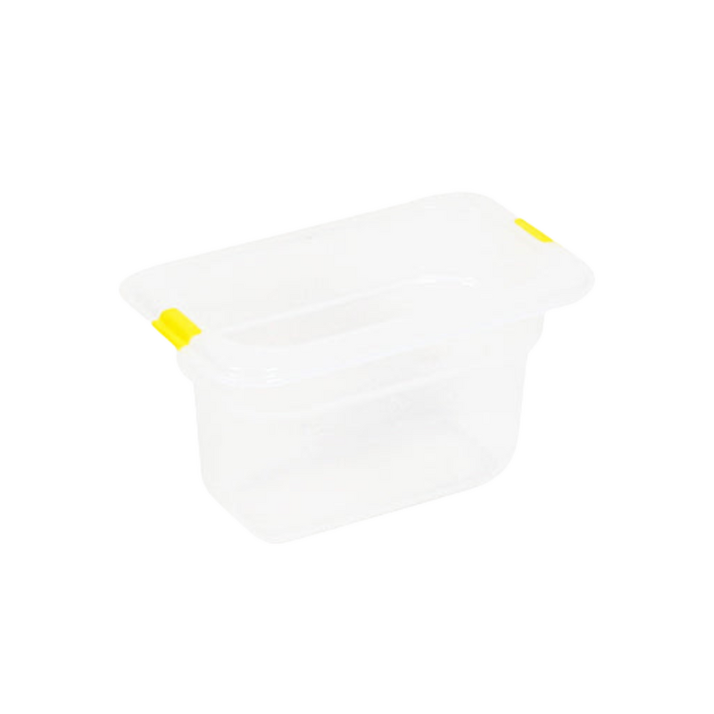 KK Gastronorm Pan Polypropylene 1/9 Size With Lid 150mm