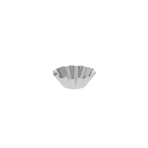 Guery Brioche Mould 12-Ribs Fixed Base 70x26mm