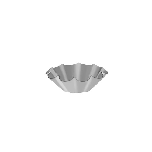 Guery Brioche Mould 10-Ribs Fixed Base 90x32mm