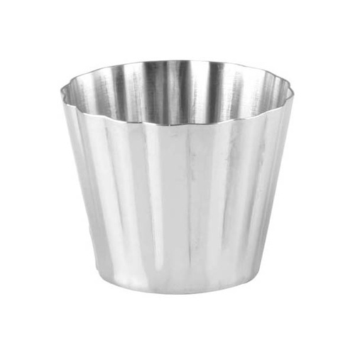 Chef Inox Dariol Mould - 18/8 67x56mm Fluted (Box of 10)
