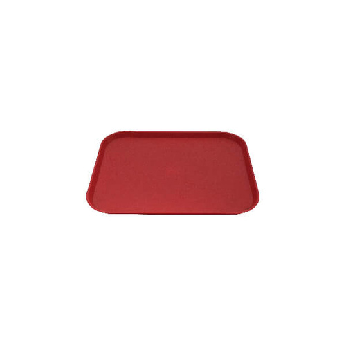 Fast Food Tray 300x400mm Red Polypropylene