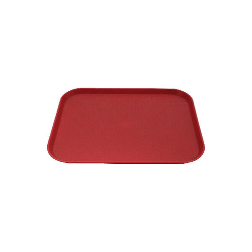 Fast Food Tray 350x450mm Red Polypropylene