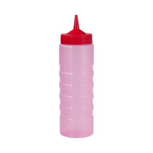 Sauce Bottle 750ml Red (Box of 12)