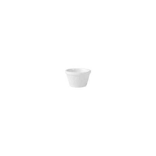 Ryner Melamine Ramekin 63x40mm / 45ml Fluted, White 