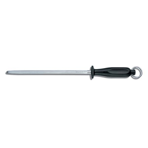 Victorinox Sharpening Steel Round Middle Fine Cut Black Polypropylene 250mm