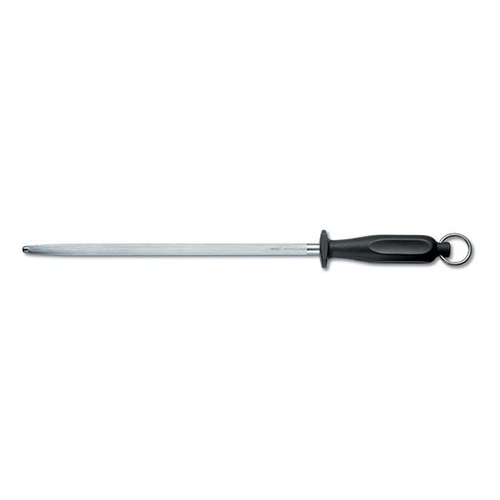 Victorinox Sharpening Steel Round Middle Fine Cut - Black Polypropylene 300mm