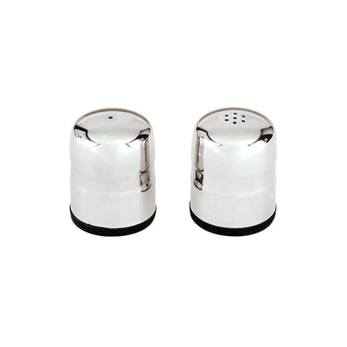 Salt & Pepper Shaker - Jumbo 65mm Stainless Steel 