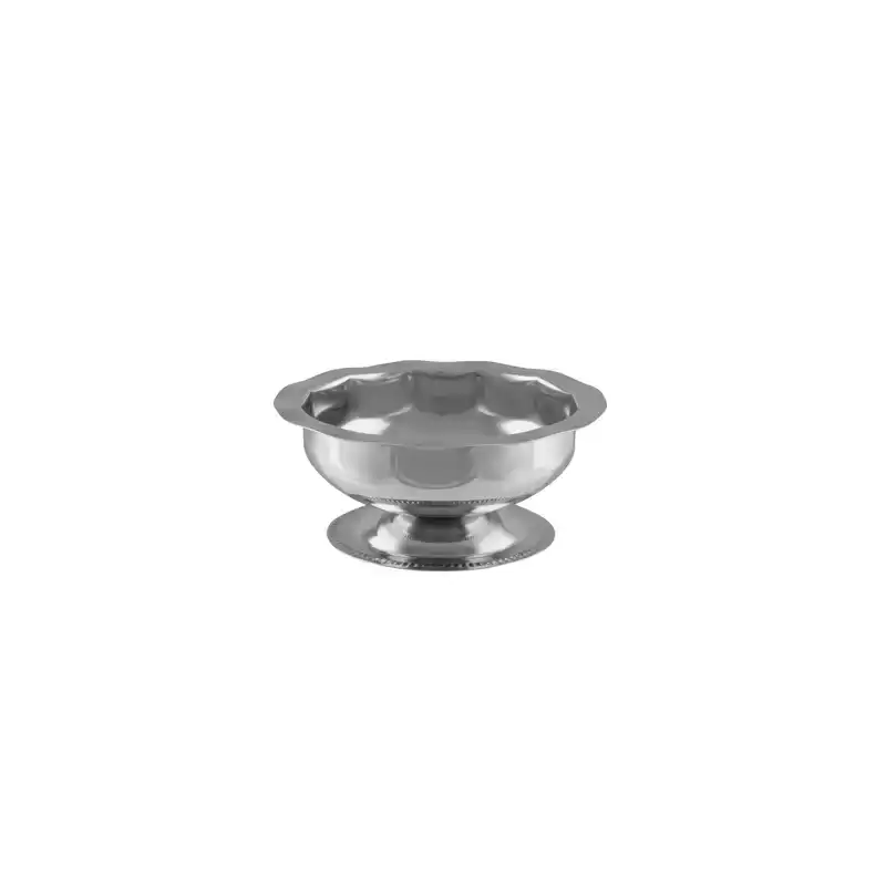 Sundae Cup Fluted Stainless Steel 150ml (Box of 12)