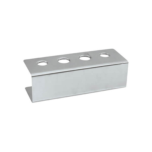 Ice Cream Cone Holder - 4 Hole 275x85x95mm - 18/8 Stainless Steel