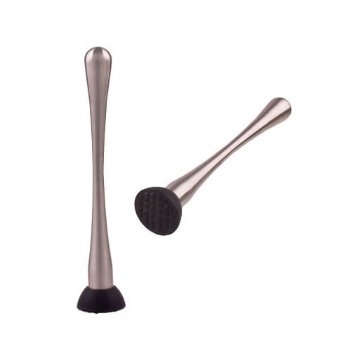 Bartender Stainless Steel Muddler 22cm