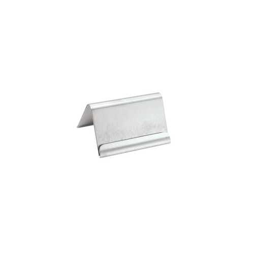 Buffet Signs Buffet Card Holder 60x40mm - 18/8 - Stainless Steel