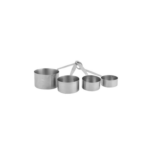 Measuring Cup Set - Deluxe - 4 Piece Set - Stainless Steel 