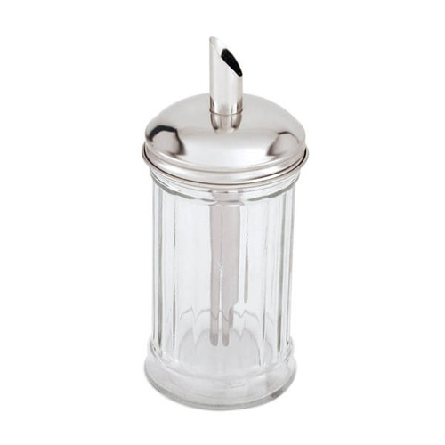 Sugar Dispenser - Tilt-A-Spoon 335ml Stainless Steel Top / Glass Body