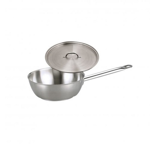 Chef Inox Elite Saute Pan - 18/10 200x80mm with Lid