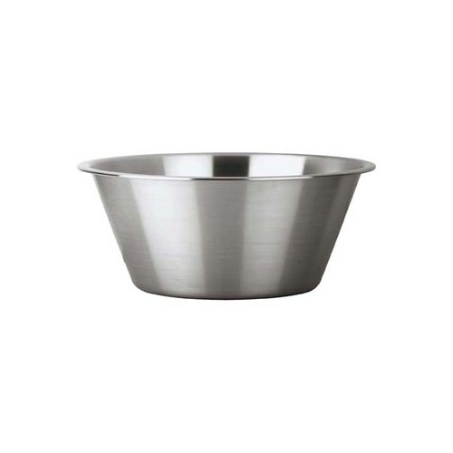 Chef Inox Mixing Bowl - Stainless Steel Tapered - 360x155mm 9.0Lt