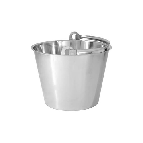 Jonas Bucket / Water Pail 10.0Lt - 18/10 Stainless Steel, Graduated