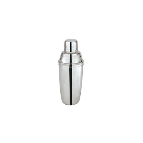 Deluxe Cocktail Shaker - 3 Piece 300ml - 18/10 Stainless Steel 