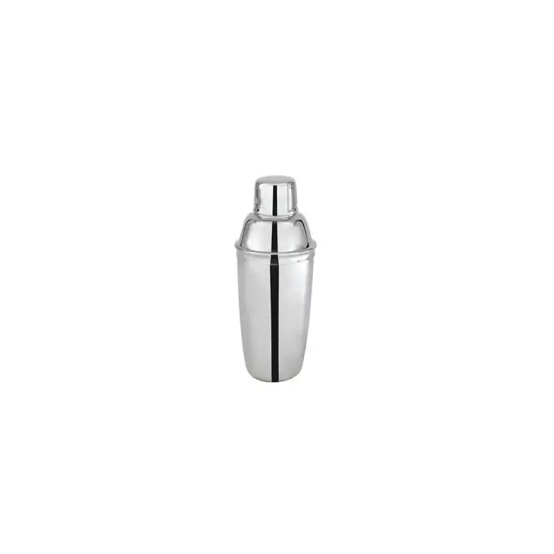 Deluxe Cocktail Shaker - 3 Piece 300ml - 18/10 Stainless Steel 