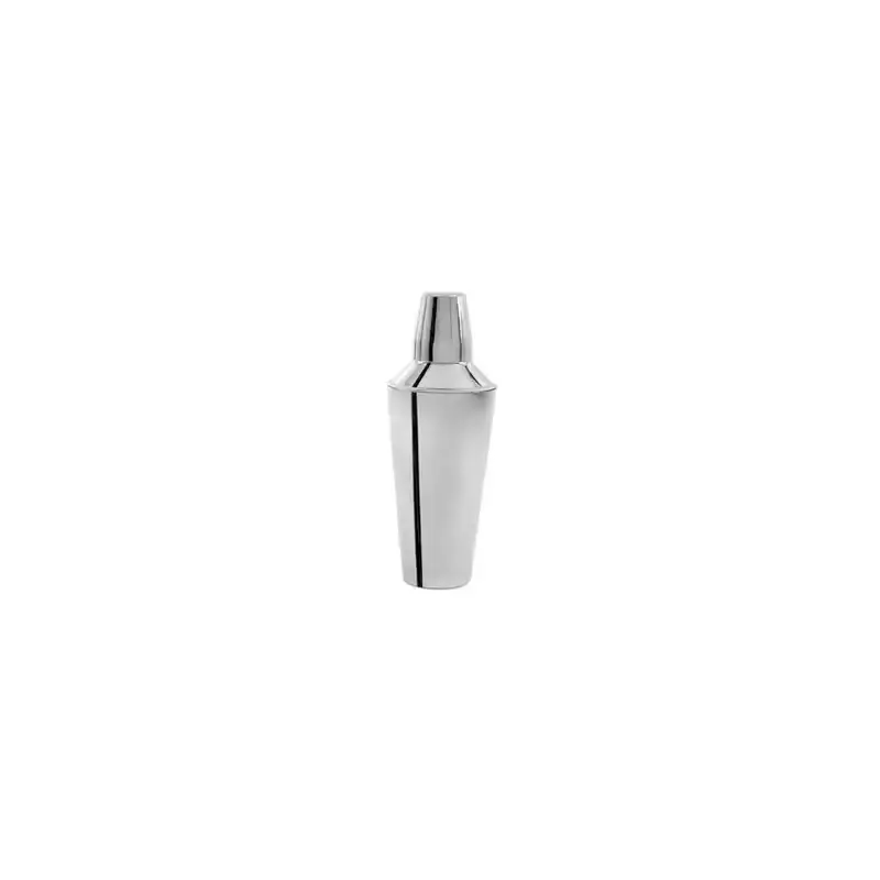 Cocktail Shaker - 3 Piece 750ml - 18/8 Stainless Steel Mirror Polished