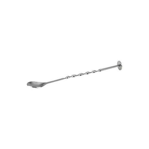 Bar Spoon With Crusher 285mm Stainless Steel