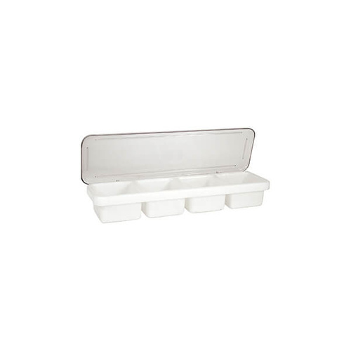 Bar Caddy - 4 Compartment 475x155x80mm Plastic