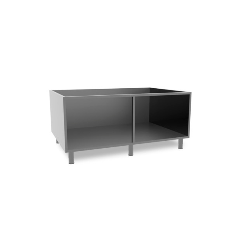 Baron 70VA120 Stainless Steel Open Cabinet - 1200mm