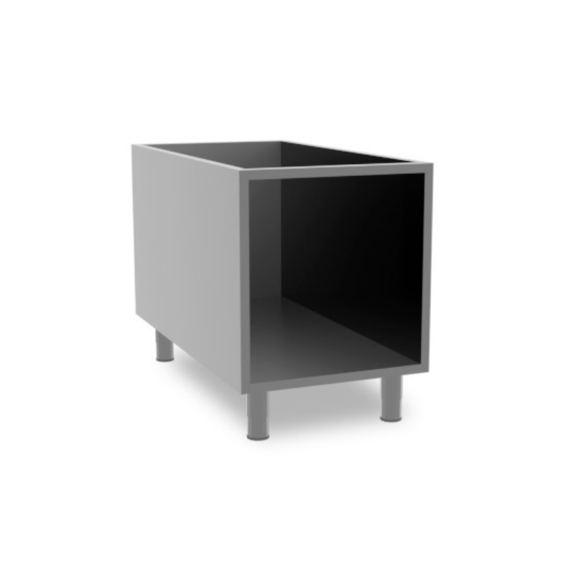 Baron 70VA400 Stainless Steel Open Cabinet - 400mm Wide