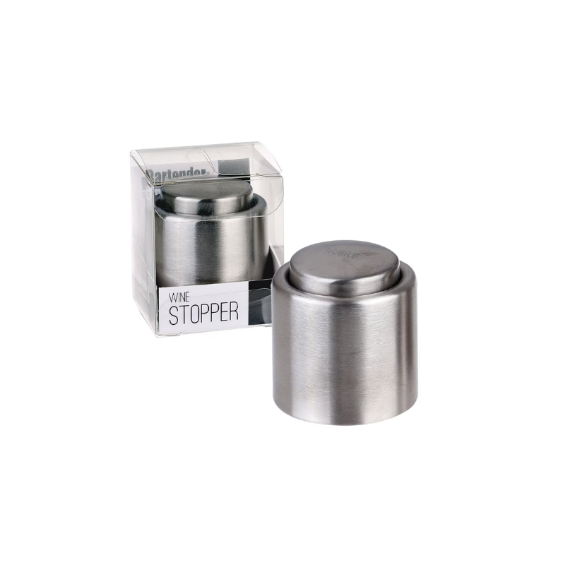 Bartender Stainless Steel Wine Stopper