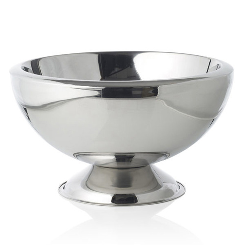 Chef Inox Punch Bowl Double Wall Footed 18/10 430x225mm