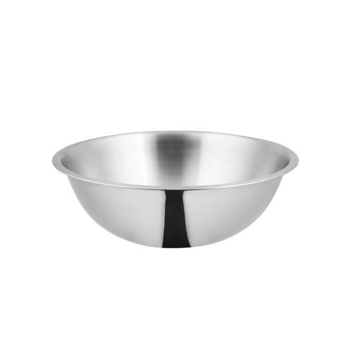 Mixing Bowl - Regular 480x140mm / 17.5Lt - Stainless Steel - Satin Finished Interior - Mirror Finished Exterior 