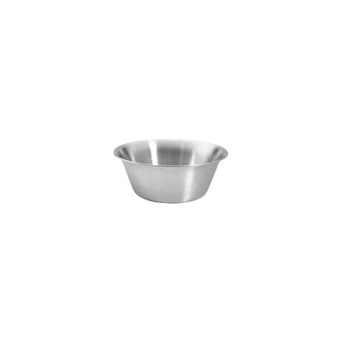 Mixing Bowl - Tapered 165x60mm / 0.50Lt Heavy Duty - 18/8 Stainless Steel Satin Finished 