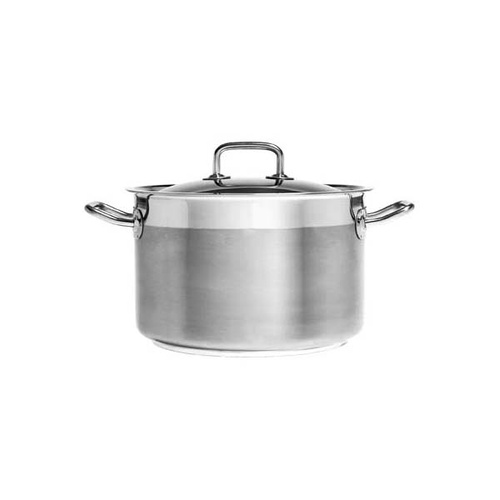 Chef Inox Professional Saucepot - 18/10 200x130mm 4.0Lt with Lid 