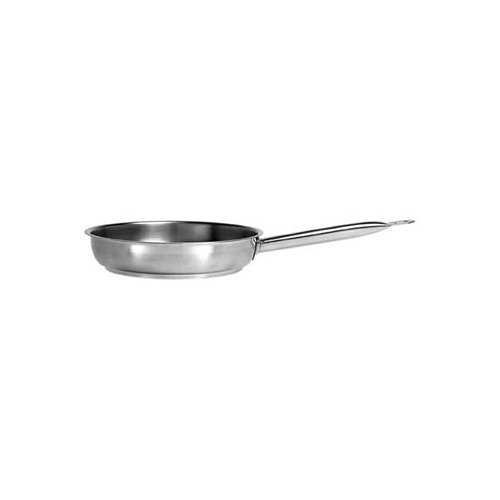Chef Inox Professional Frypan - 18/10 280x55mm No Lid with Help Handle 