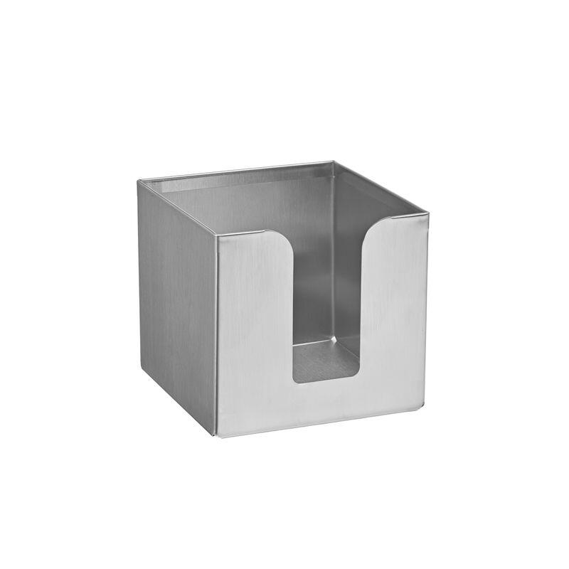 Crown Barware Napkin Holder Stainless Steel 125x125mm