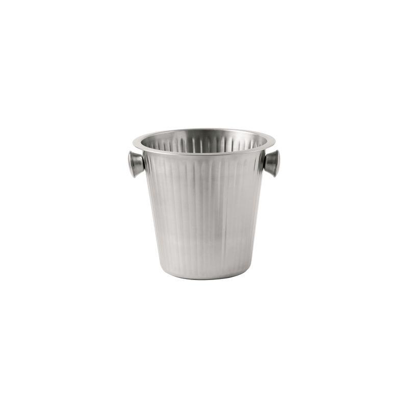 Crown Barware Fluted Wine Bucket 220mm Ø 210mm Height Stainless Steel
