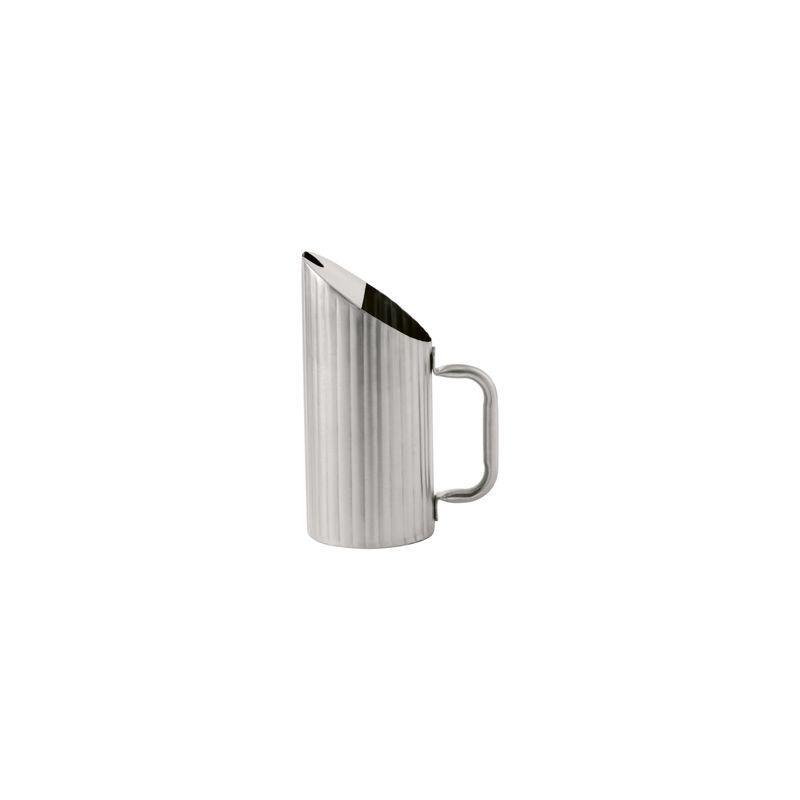 Crown Barware Ribbed Water Pitcher 18/10 1.0Lt