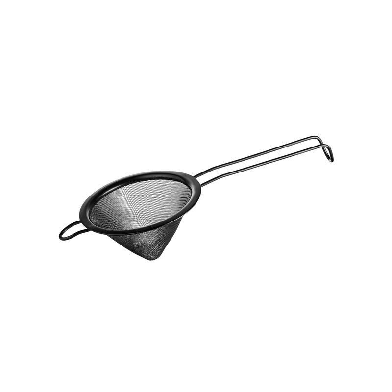 Crown Barware Cocktail Conical Strainer 100mm - Black
