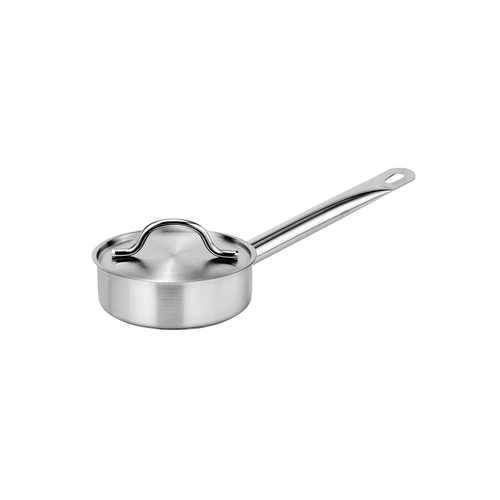 Force Saute Pan With Lid 180x65mm Stainless Steel Tri-Ply 1.6Lt