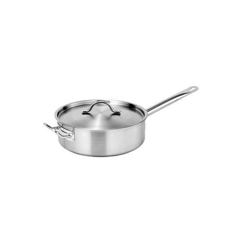 Force Saute Pan With Lid 260x85mm Stainless Steel Tri-Ply 4.5Lt