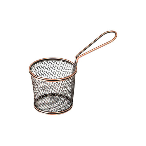 Moda Brooklyn Round Service Basket 90x90mm Antique Copper