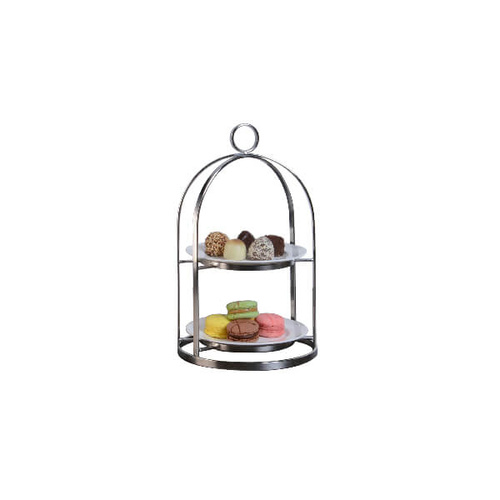 Athena Afternoon Mandarin Tea Stand 176x294mm - 18/10 Stainless Steel