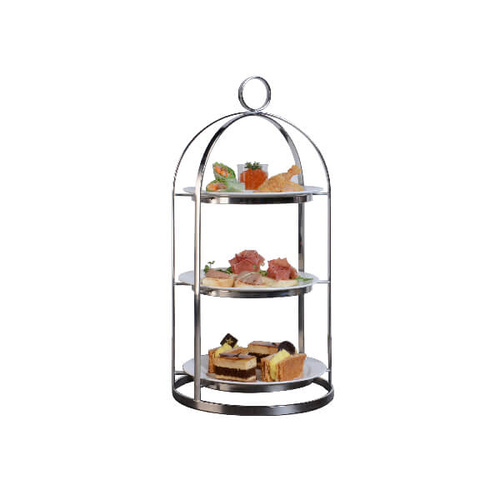 Athena Afternoon Mandarin Tea Stand 230x460mm - 18/10 Stainless Steel