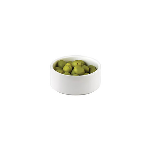 Athena Porcelain Dish 90x42mm Stackable - Box of 12