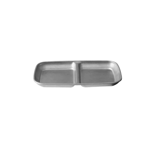 Moda Vintage Divided Dish 156x90mm - Stainless Steel (Box of 6)