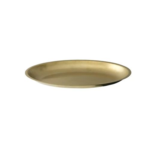 Moda Vintage Oval Deep Tray 300x182mm - Gold (Box of 6)