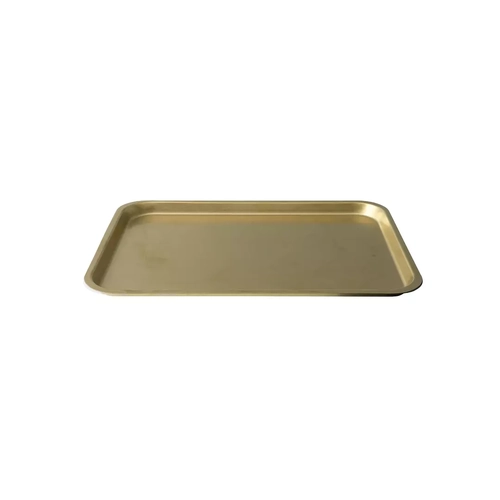 Moda Vintage Rectangular Tray 280x200x13mm - Gold (Box of 6)