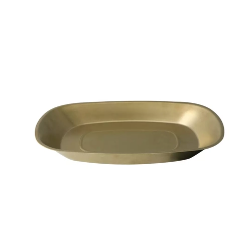 Moda Vintage Oval Dish 255x165x28mm - Gold (Box of 6)