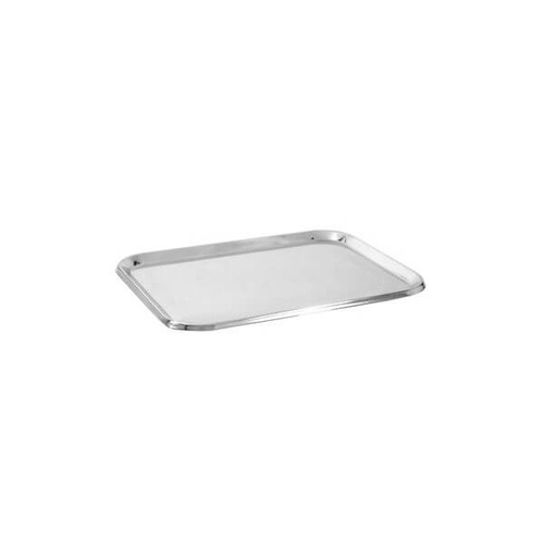 Rectangular Tray 300x200mm Stainless Steel, Heavy Duty, Cut Edge