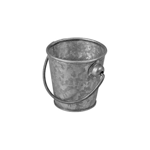 Moda Brooklyn Mini Pail 110x105mm / 740ml Galvanised